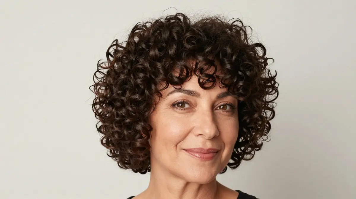 Curly Short Hairstyle