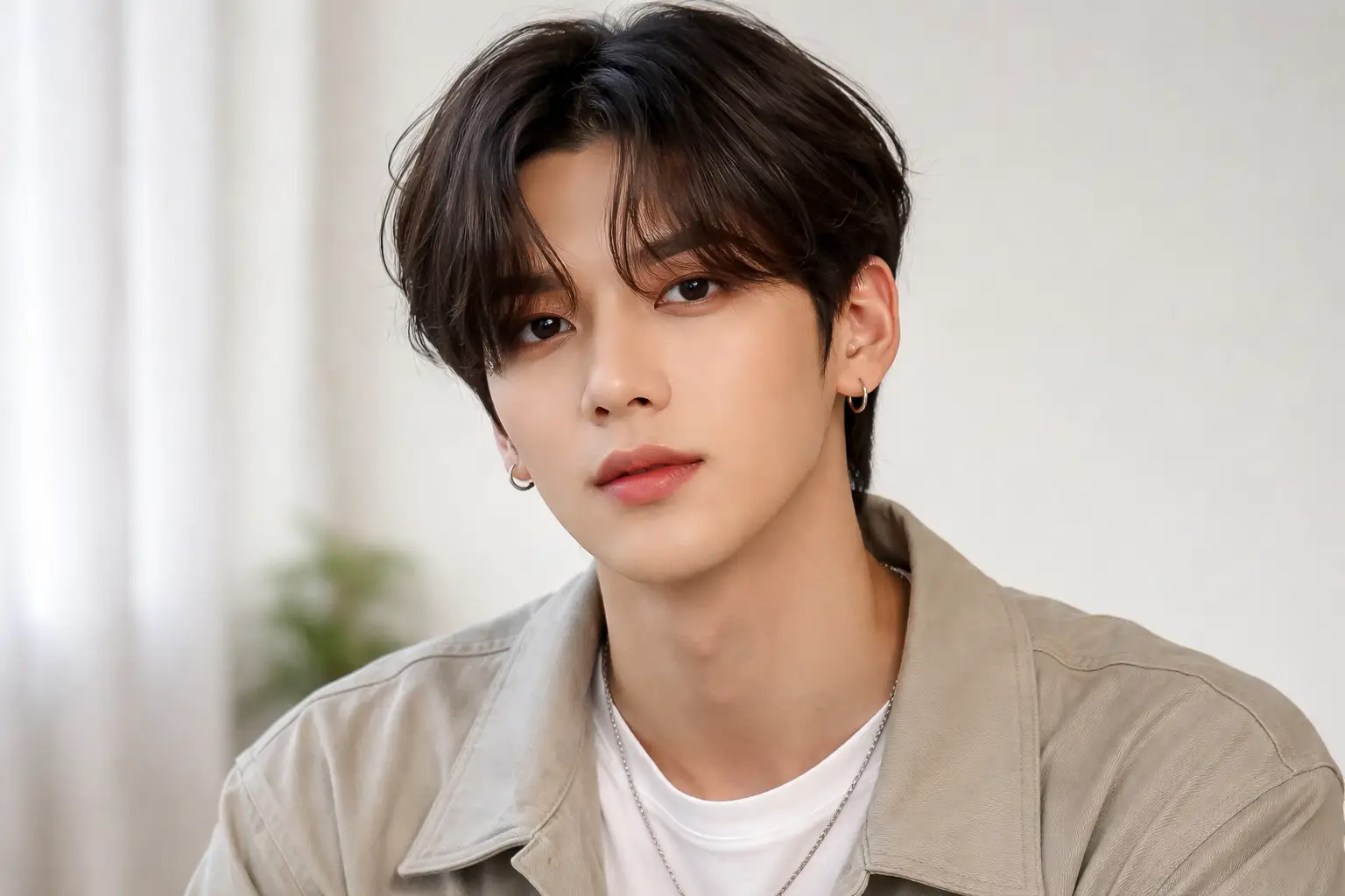 Curtain Bangs Hairstyle