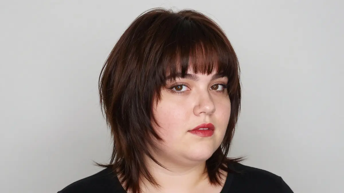 Custom Hairstyle with Bangs