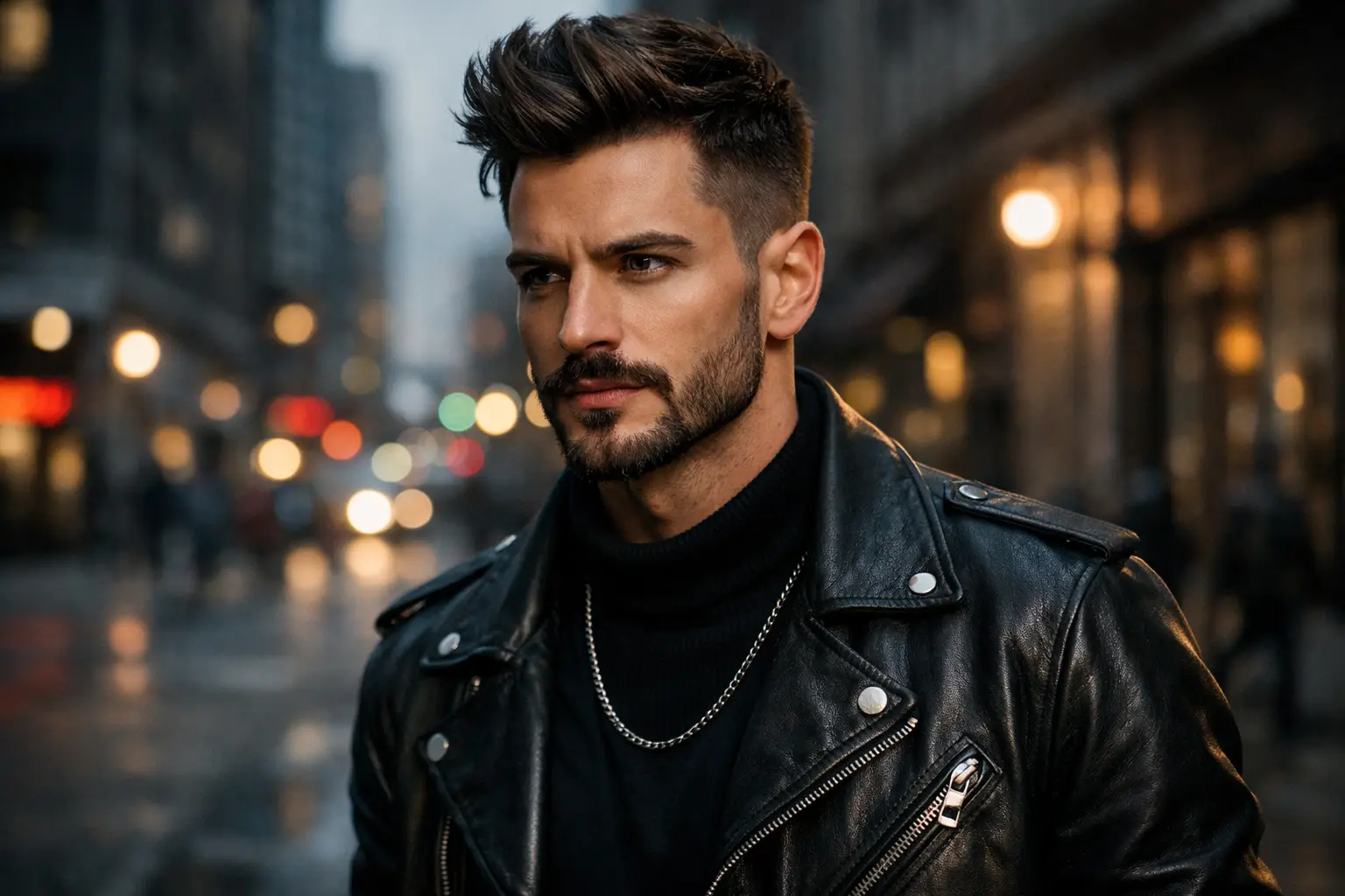 Disconnected Beard Style