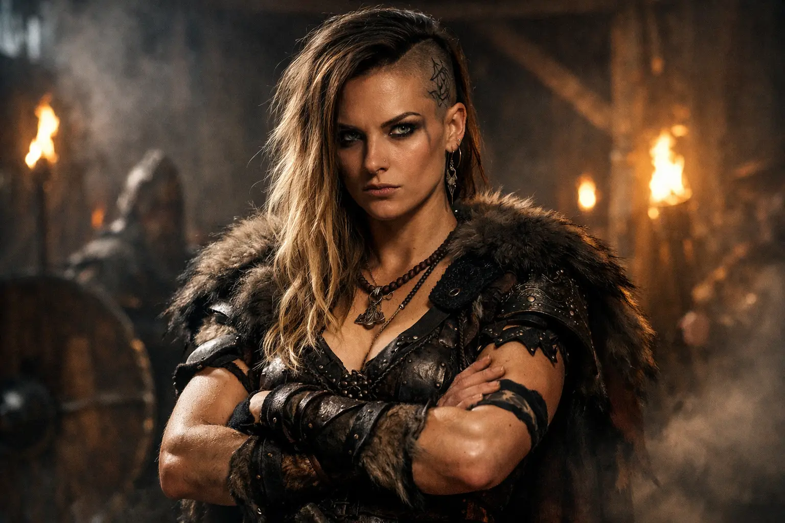 Edgy Asymmetrical Viking Cut