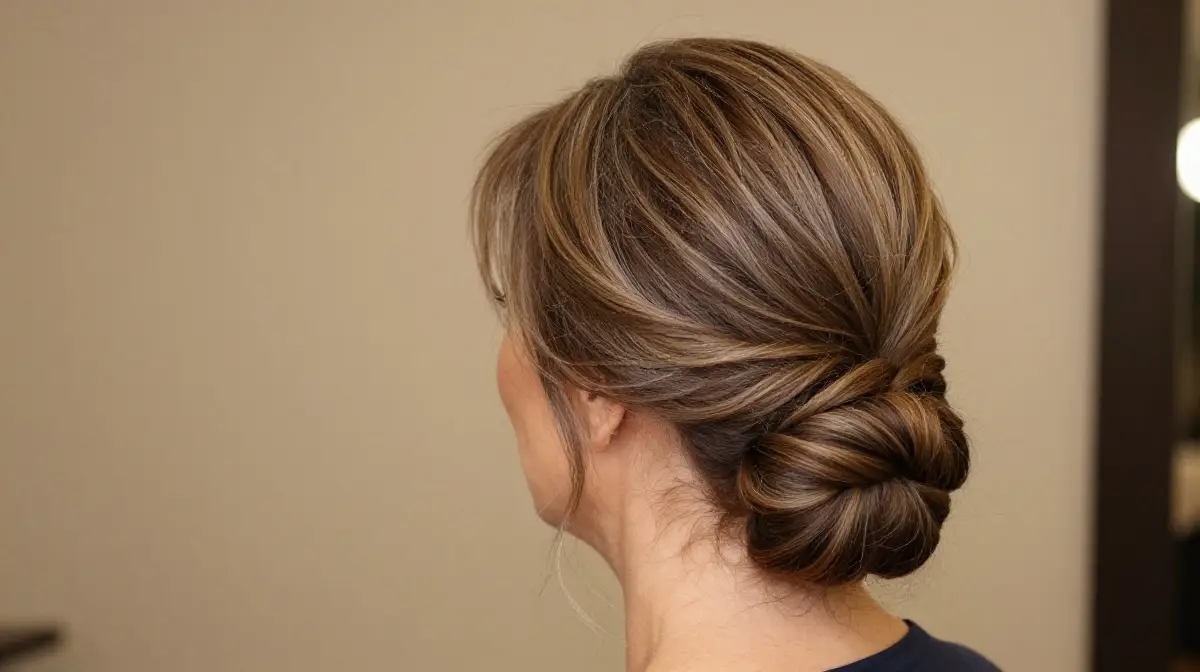 Elegant Layered Cut with Soft Updo Options