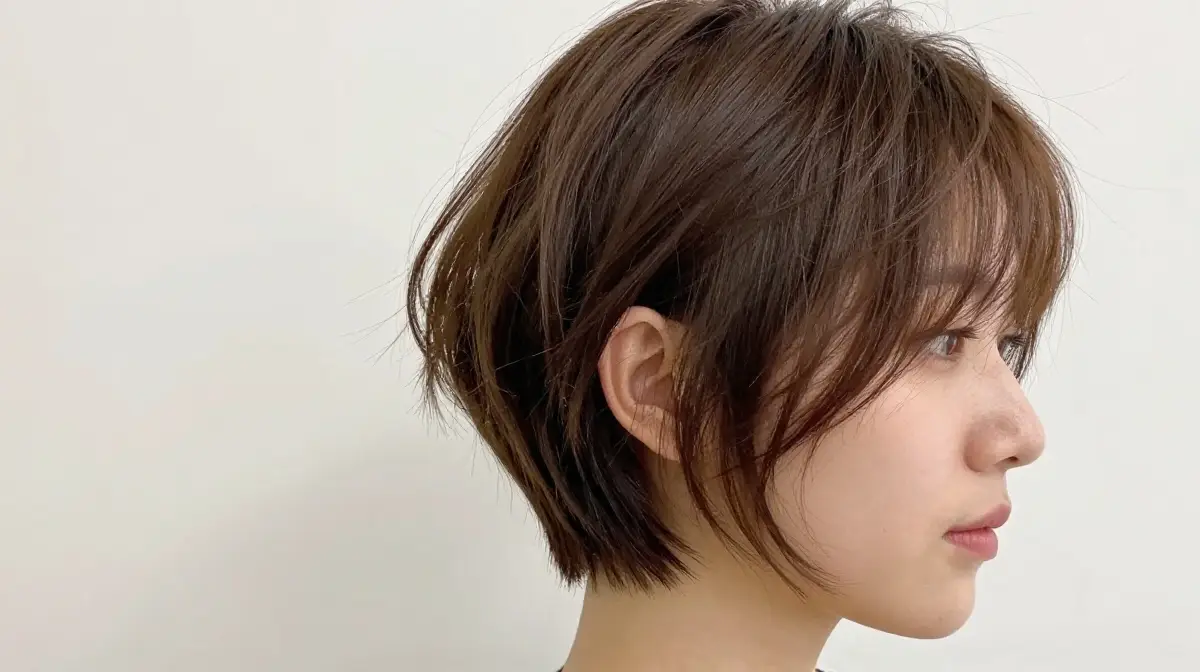 Feathered Short Haircut