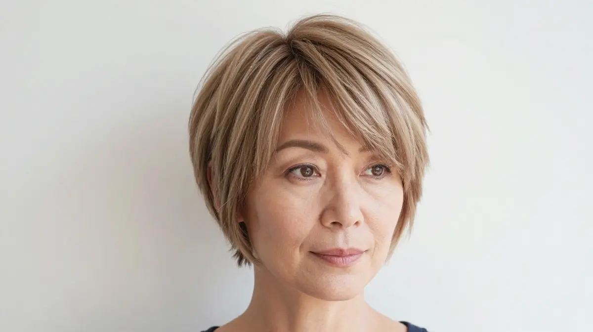 Feathered Short Haircut