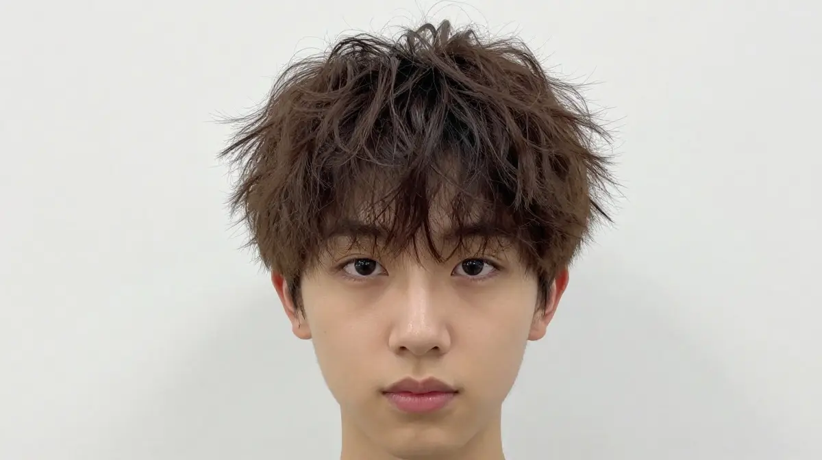 Fluffy Fringe Hairstyle