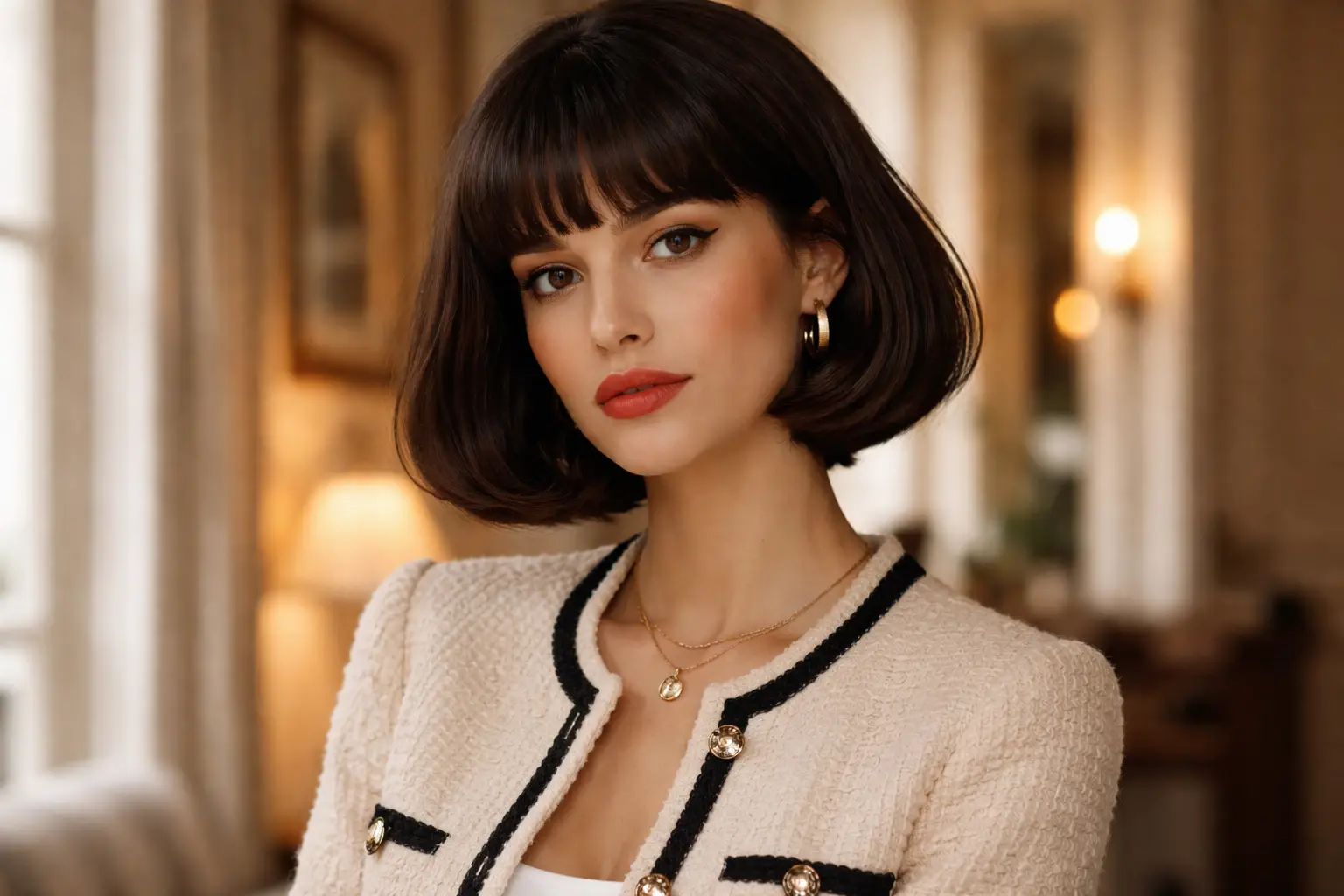 French Bob with Bangs