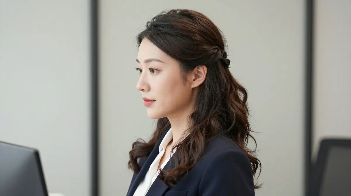 Half Up Half Down Hairstyle