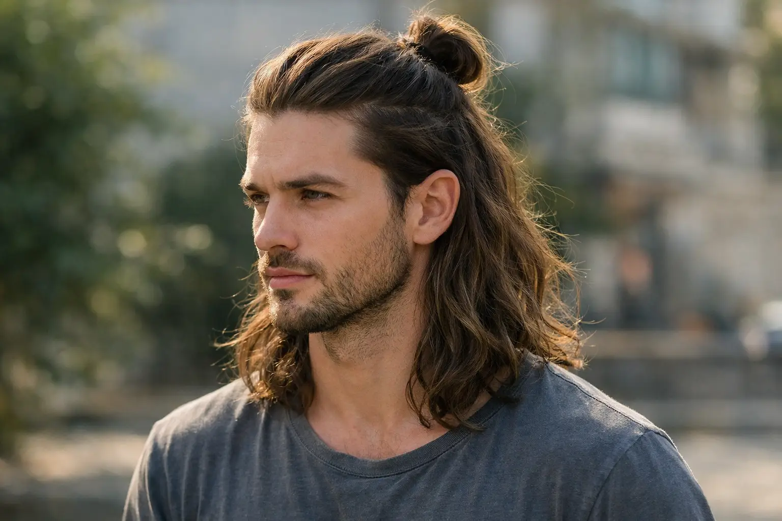 Half Up Half Down Style