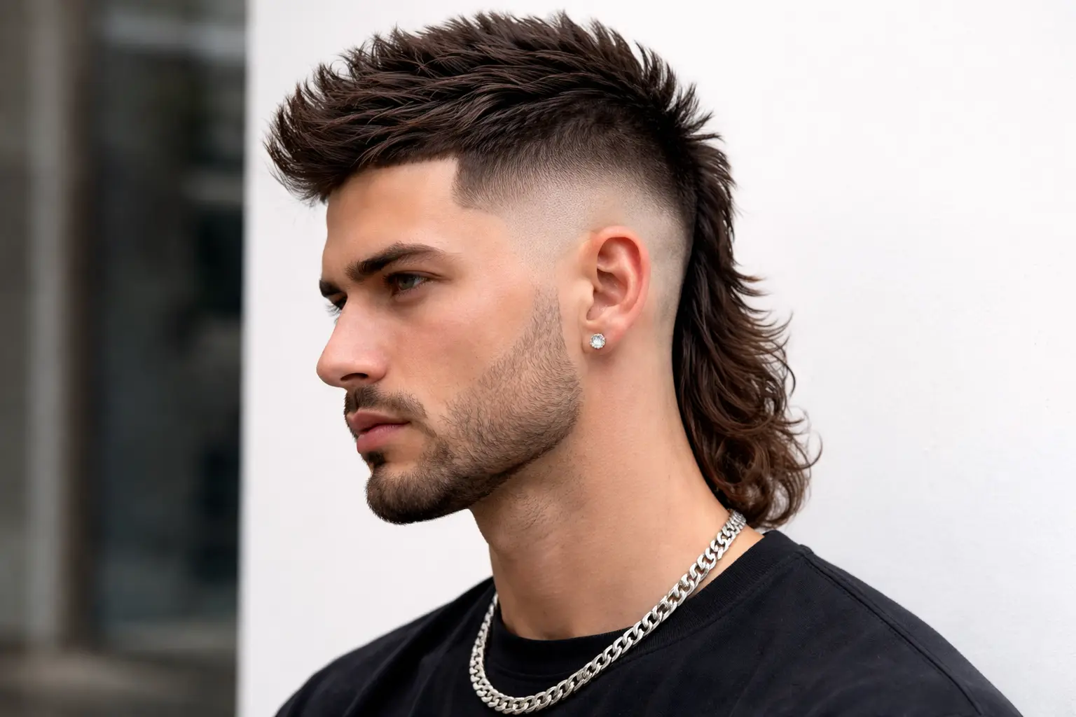 High Fade Mullet