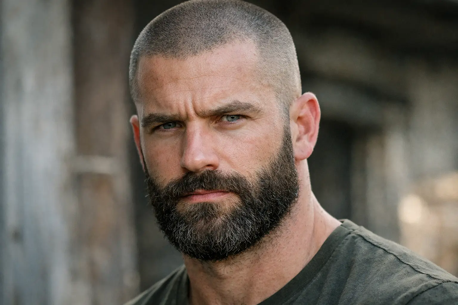 Induction Cut With Heavy Beard