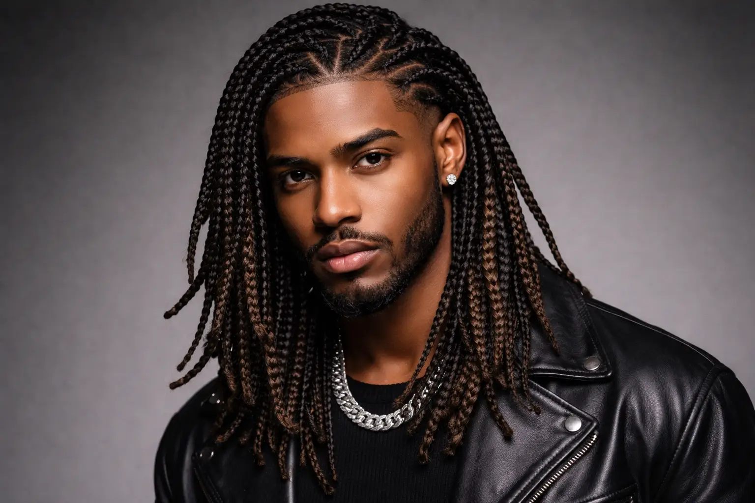 Layered Braided Look