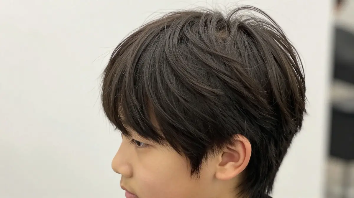 Layered Haircut for Boys