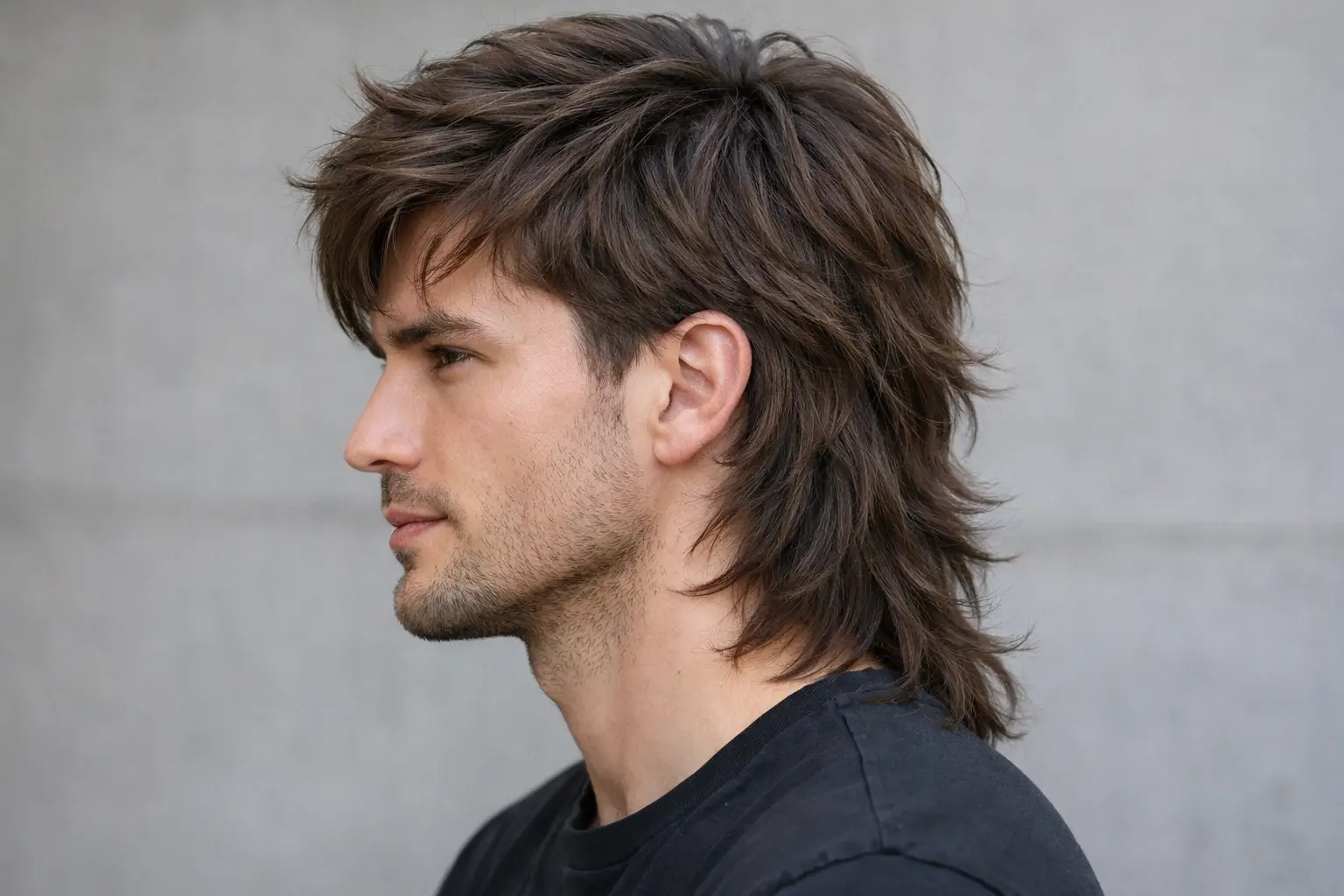 Layered Mullet Haircut