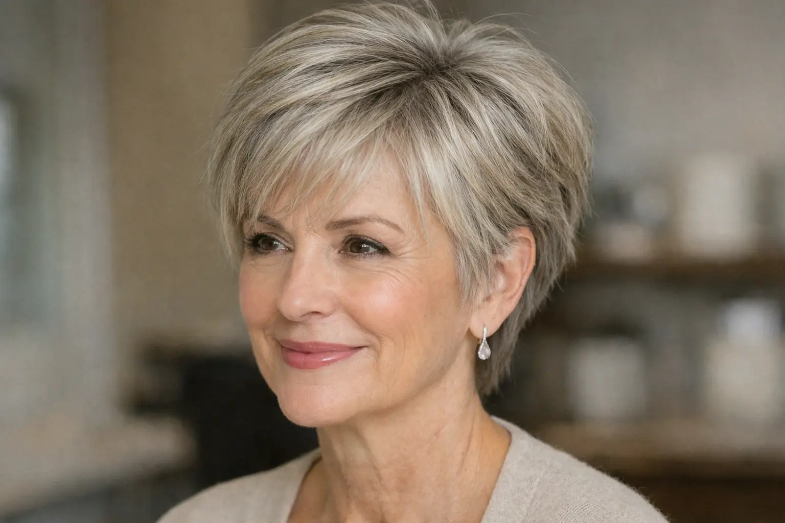 Layered Pixie Cut