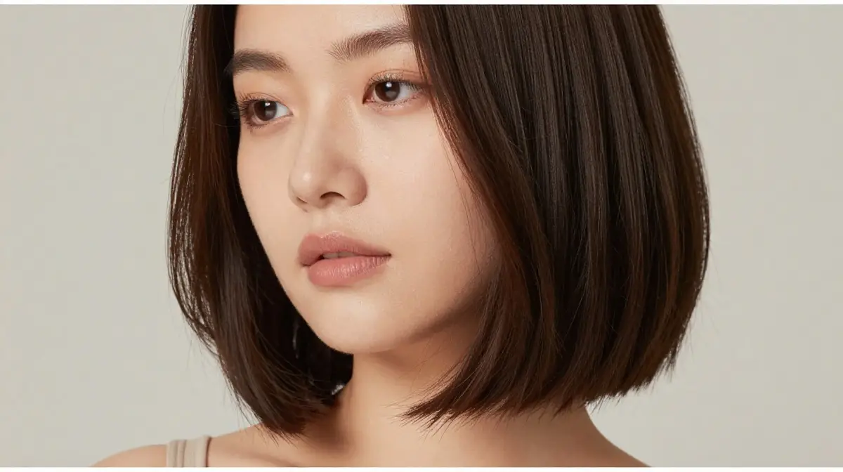 Long Bob with Angled Ends