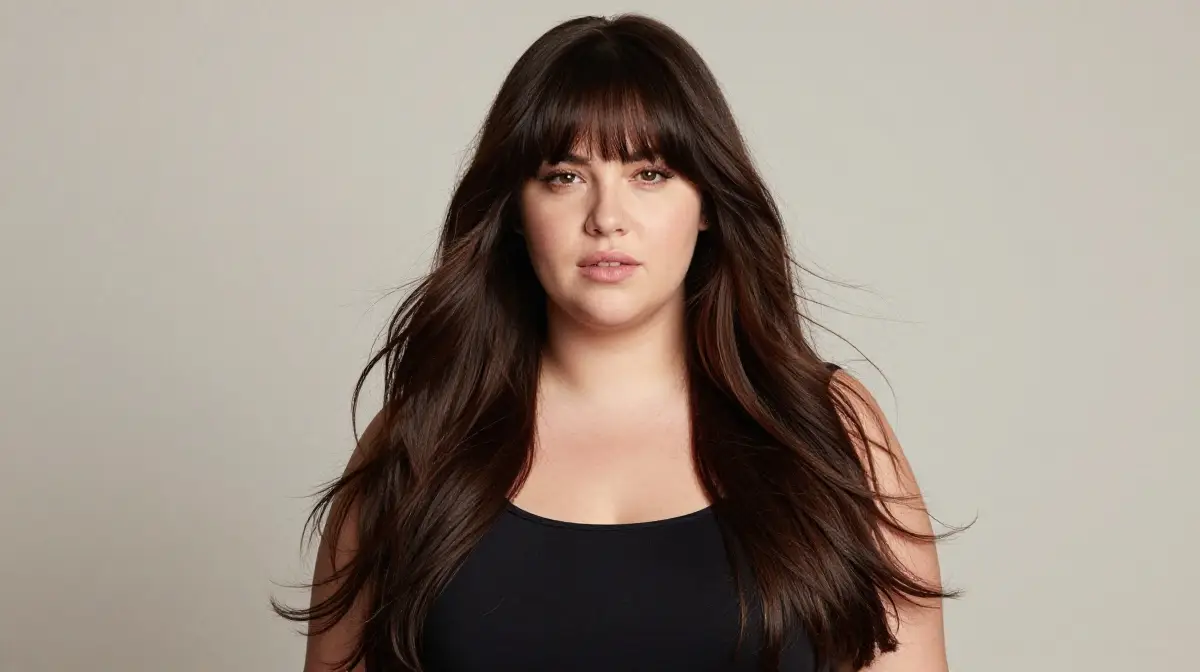 Long Hair with Bangs