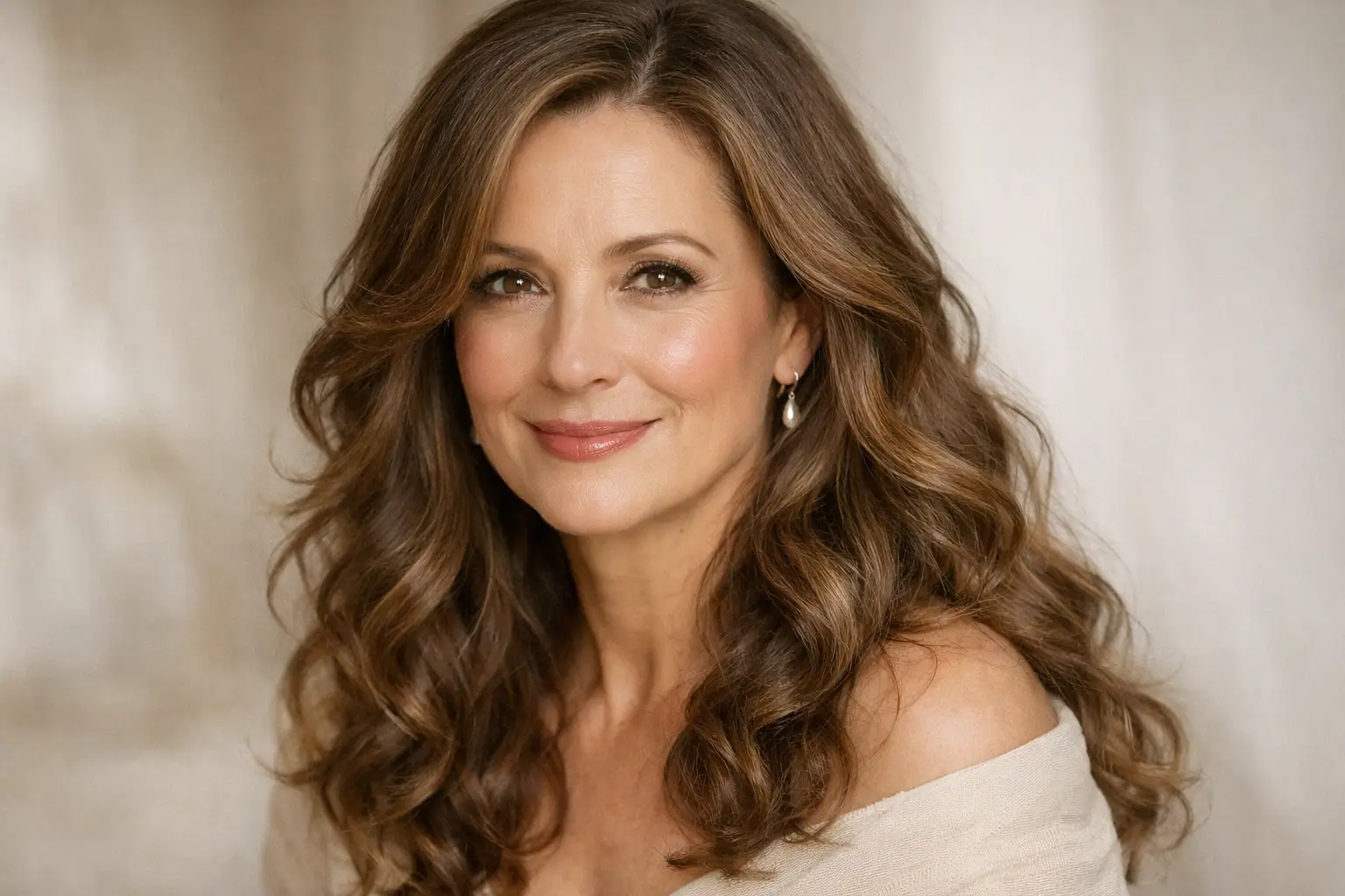 Long Hair with Soft Curls