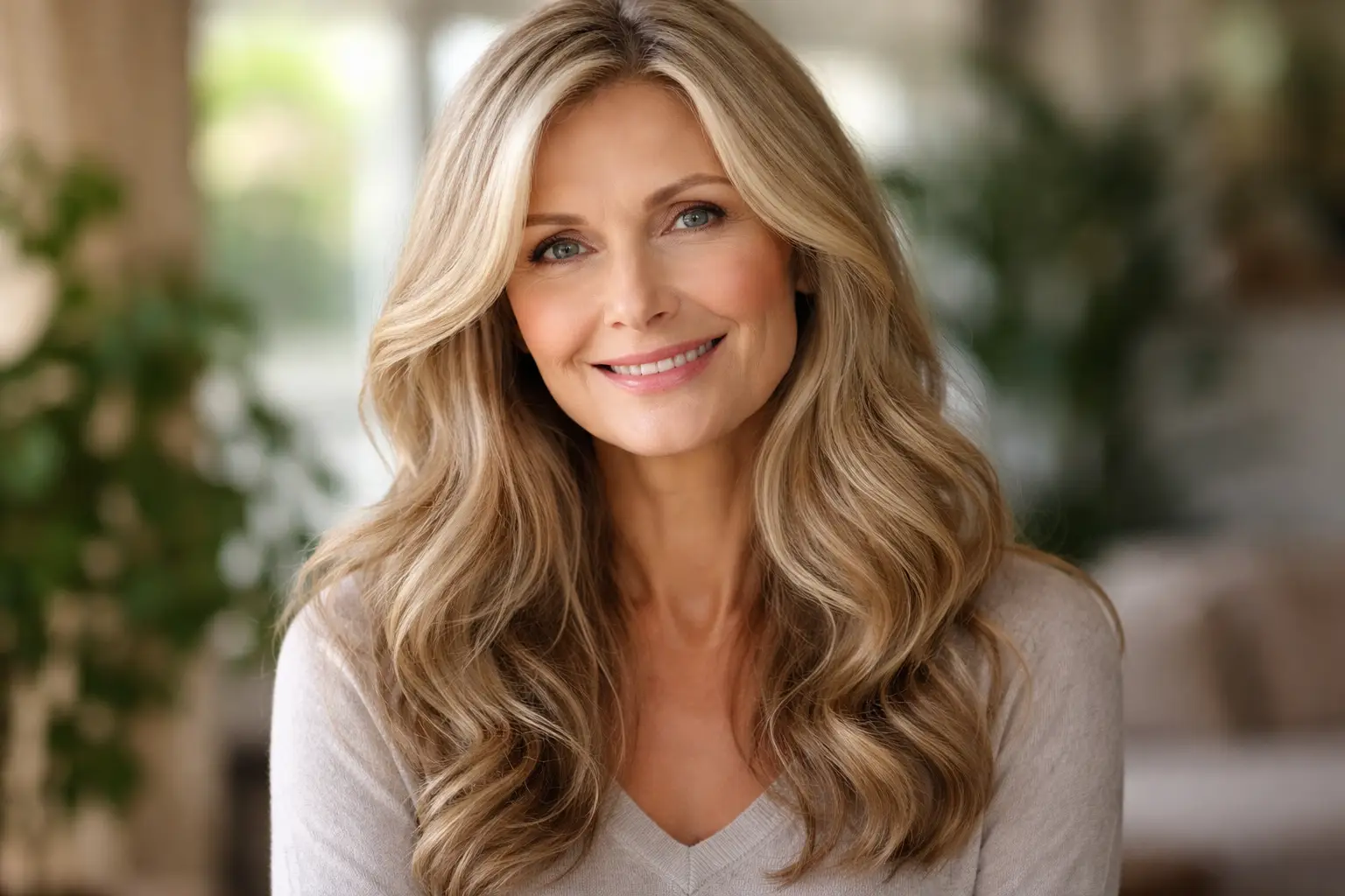 Long Hair with Soft Waves