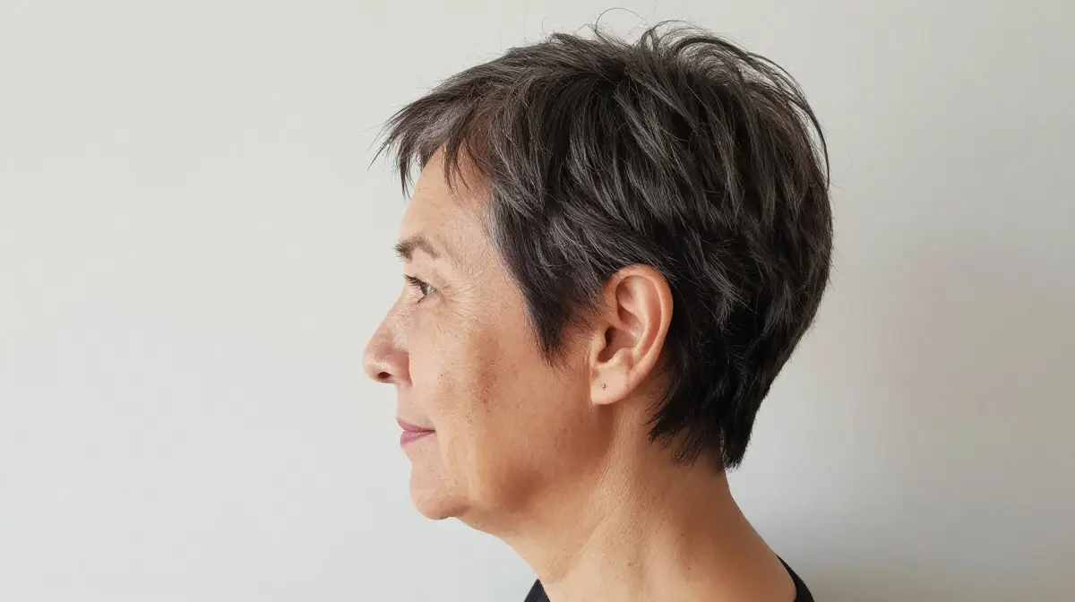 Long Pixie with Tapered Nape