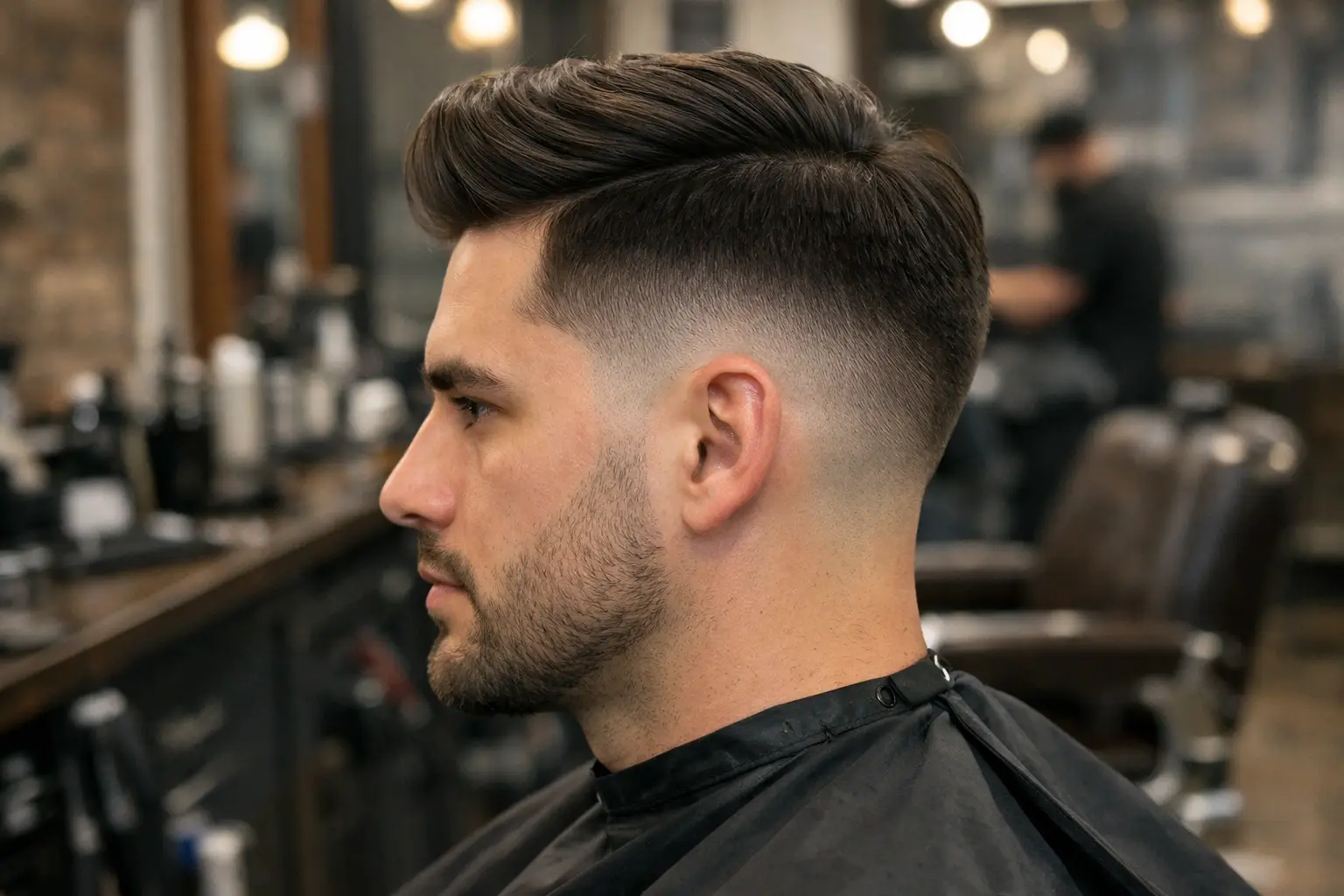Low Fade Haircut Style