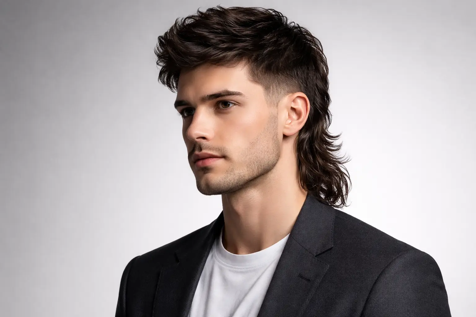 Low Fade Mullet