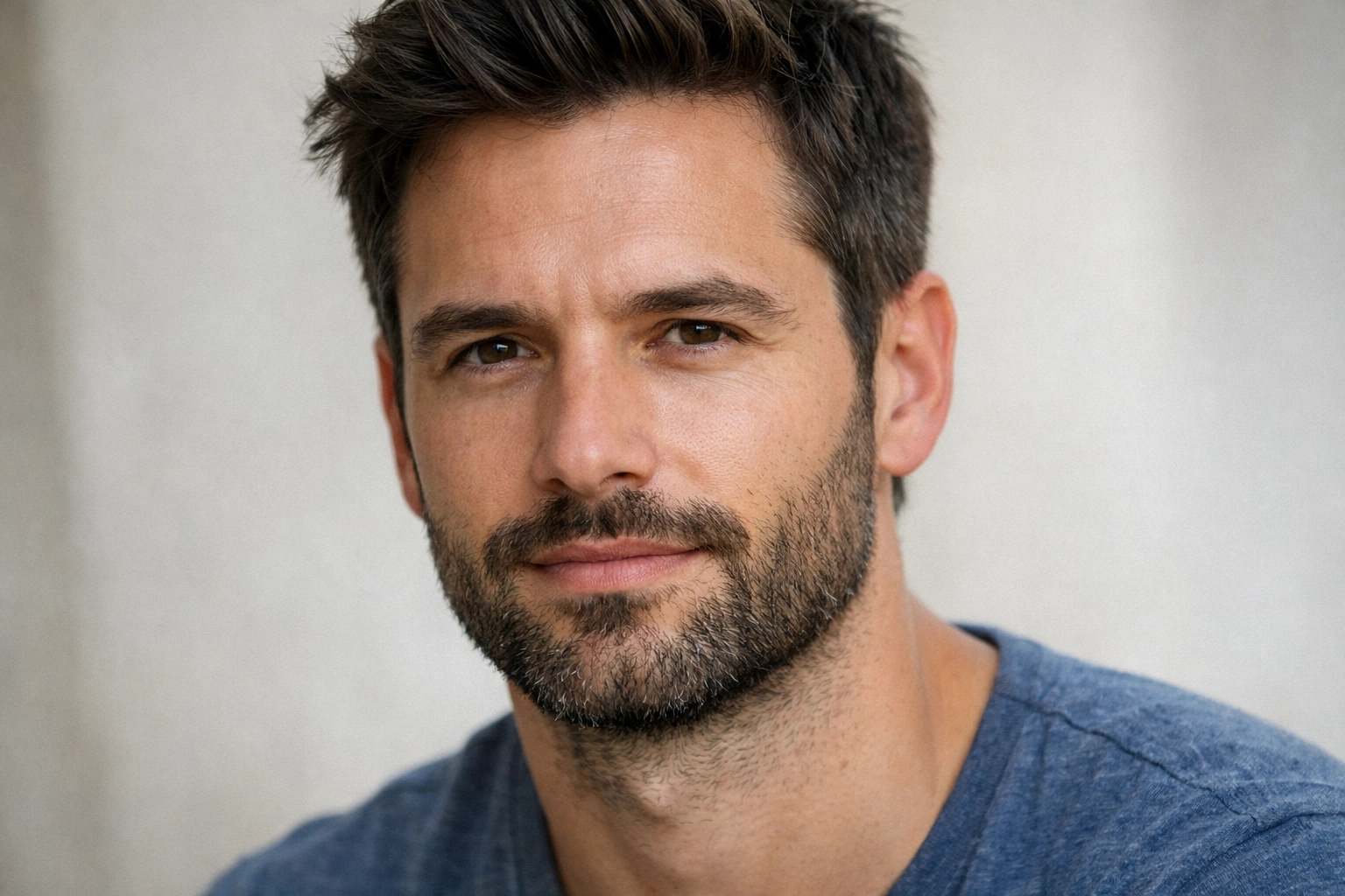 Medium Beard with Stubble Blend