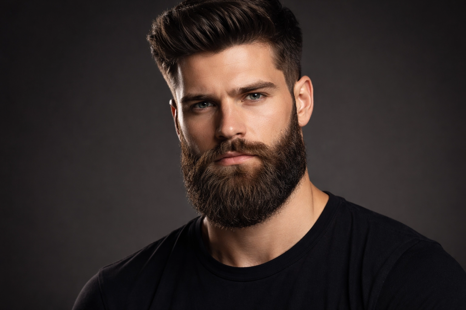 Medium Beard with Volume Focus