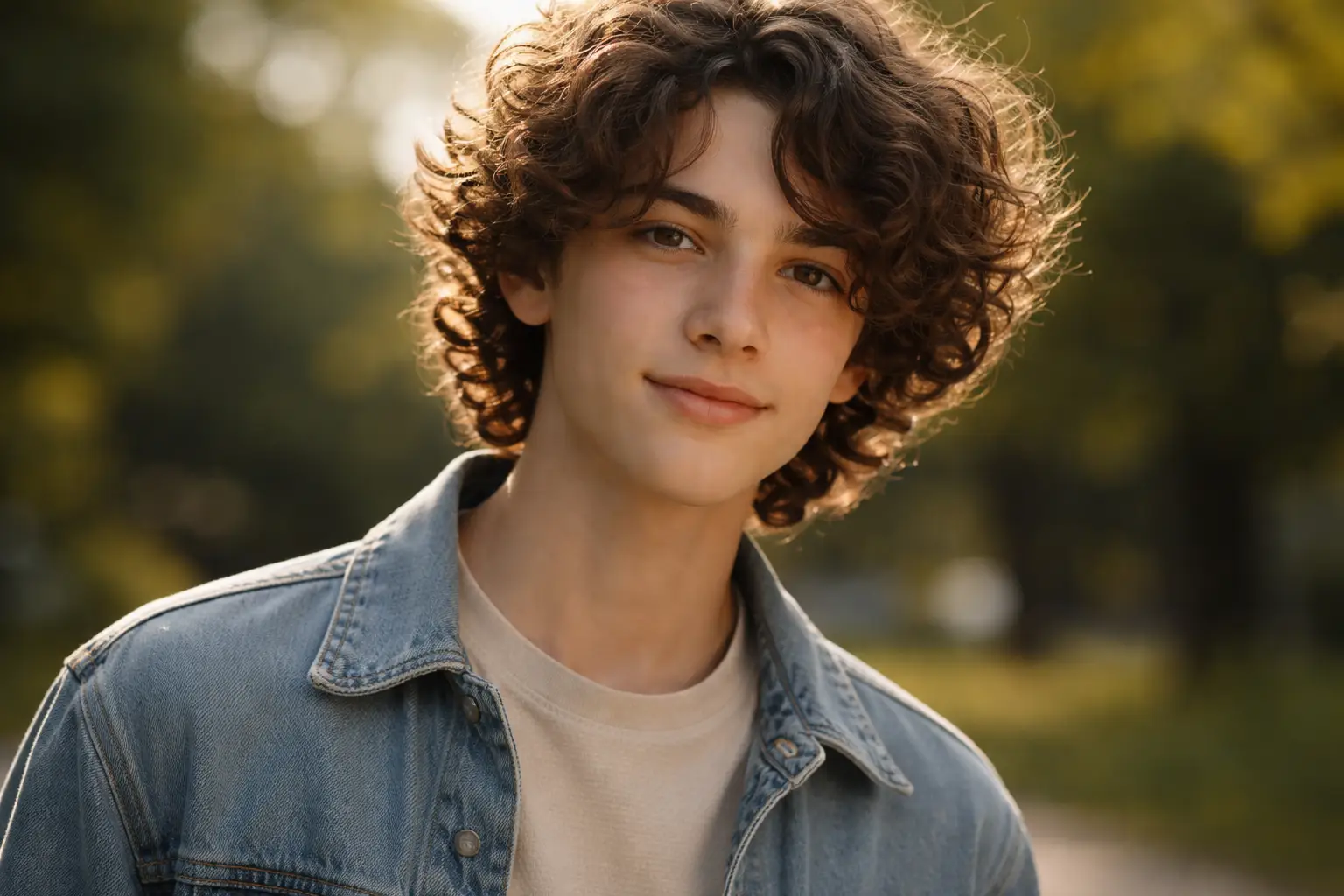 Medium Length Curly Hair