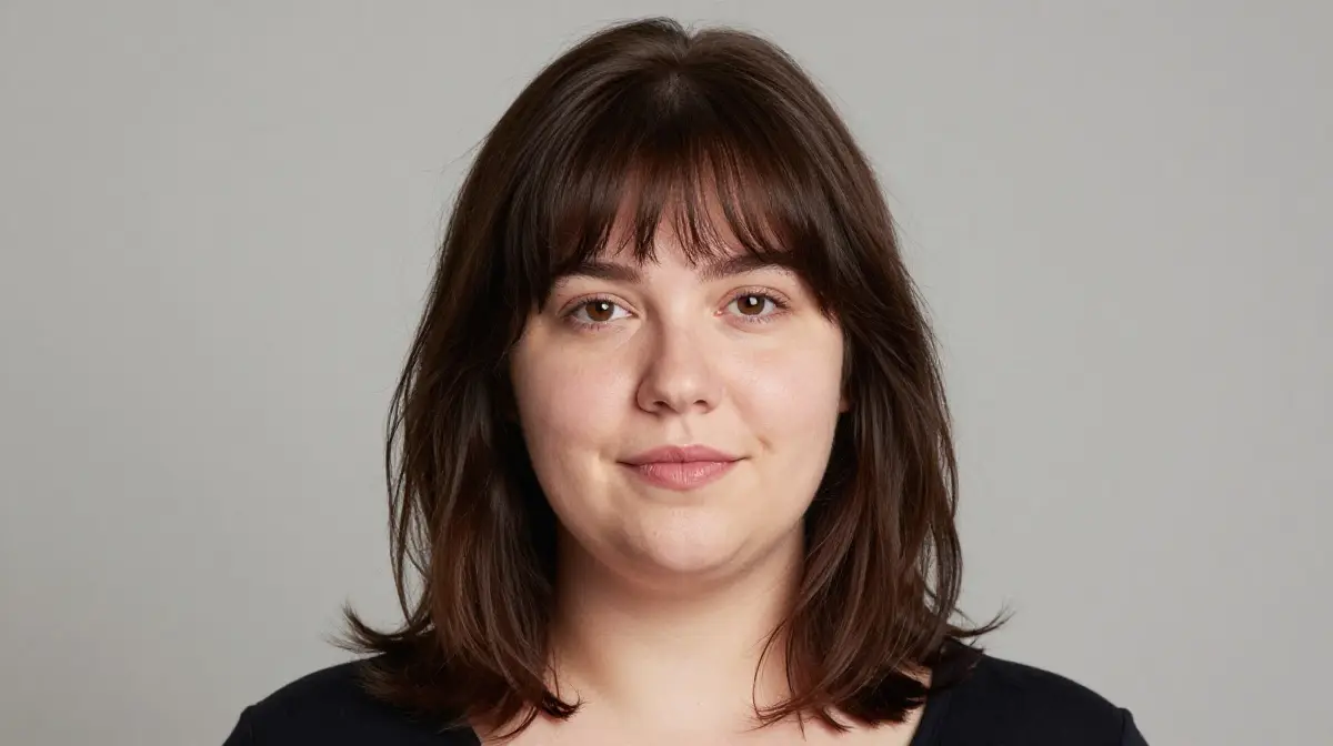 Medium Length Hair with Bangs