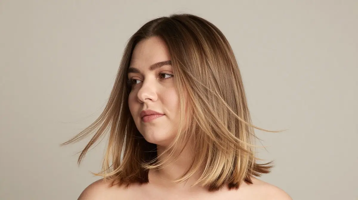 Medium Length Hair with Feathered Ends