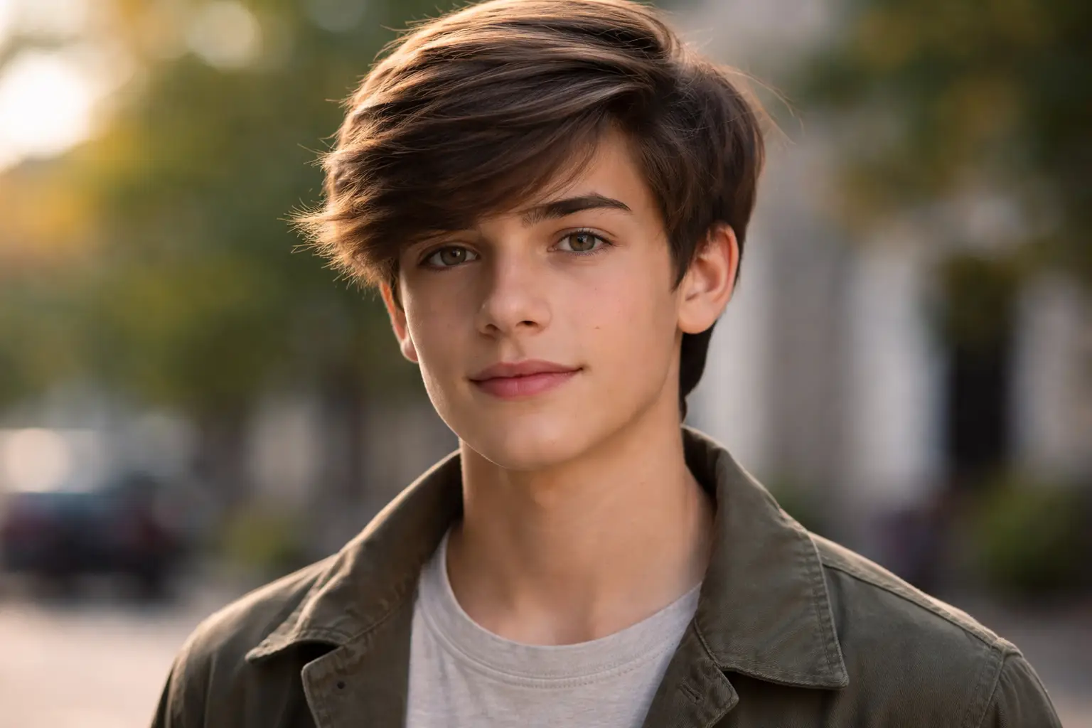 Medium Length Side Sweep