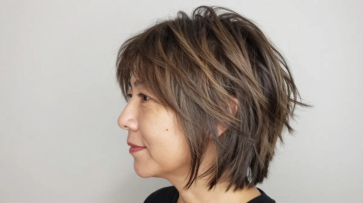 Medium Length Wolf Cut