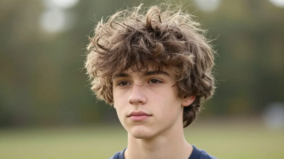 Messy Fluffy Haircut