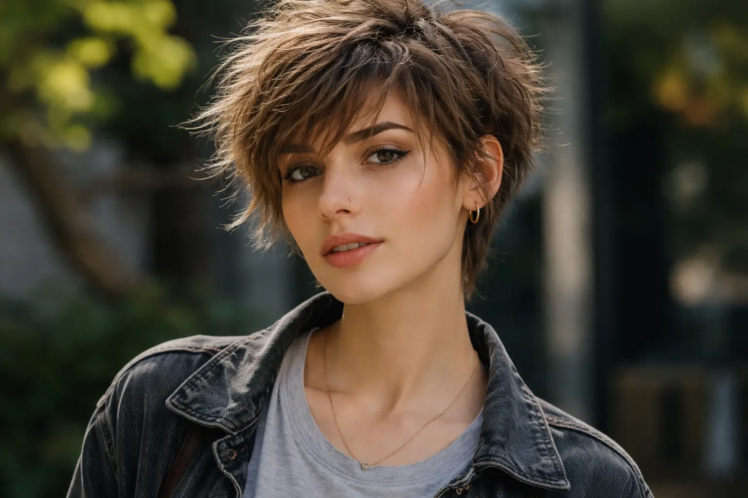 Messy Pixie Cut for Casual Edge