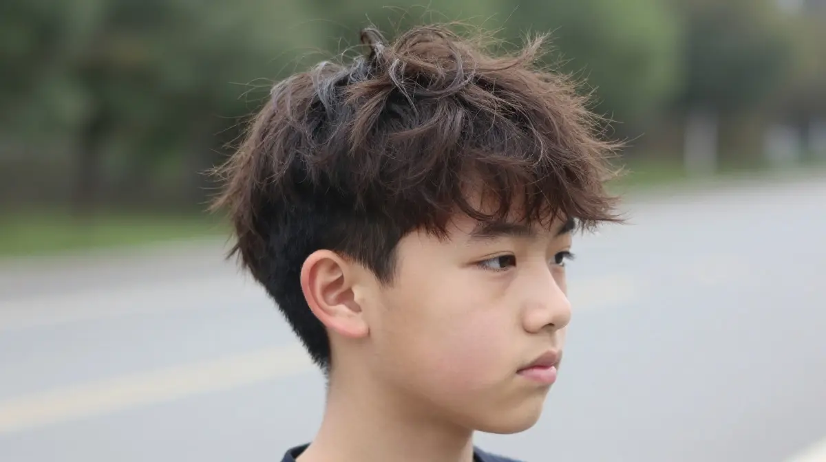 Messy Textured Haircut