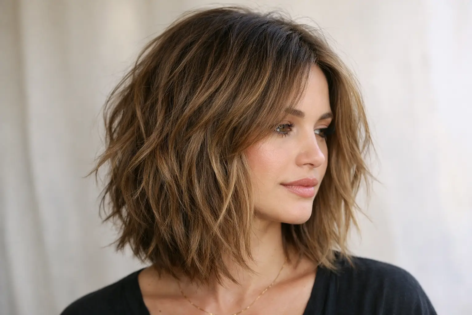 Messy Textured Lob