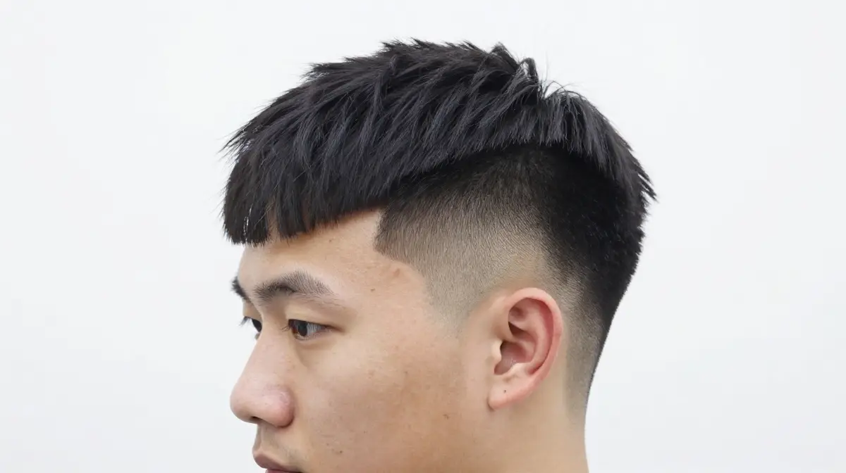 Mid Fade with French Crop