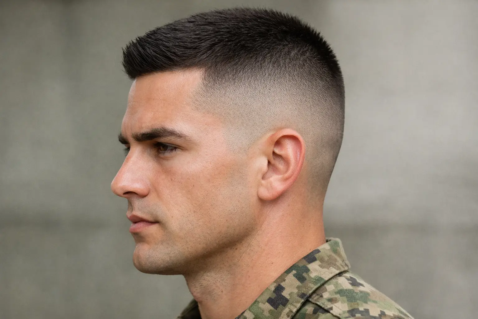 Military Style Fade