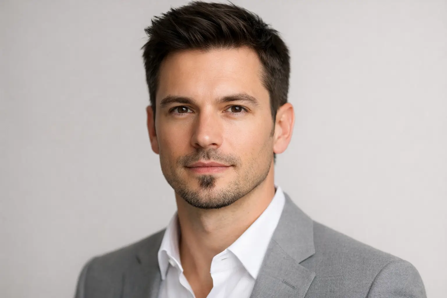 Minimalist Chin Beard Style