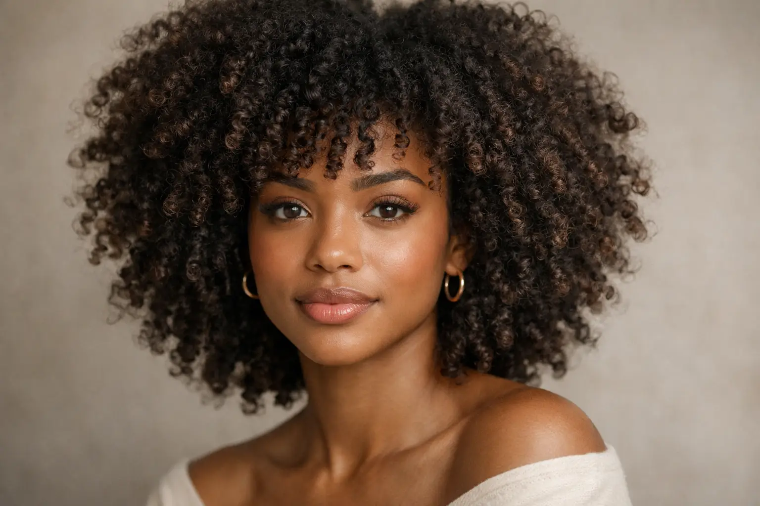 Natural Curly Texture Style