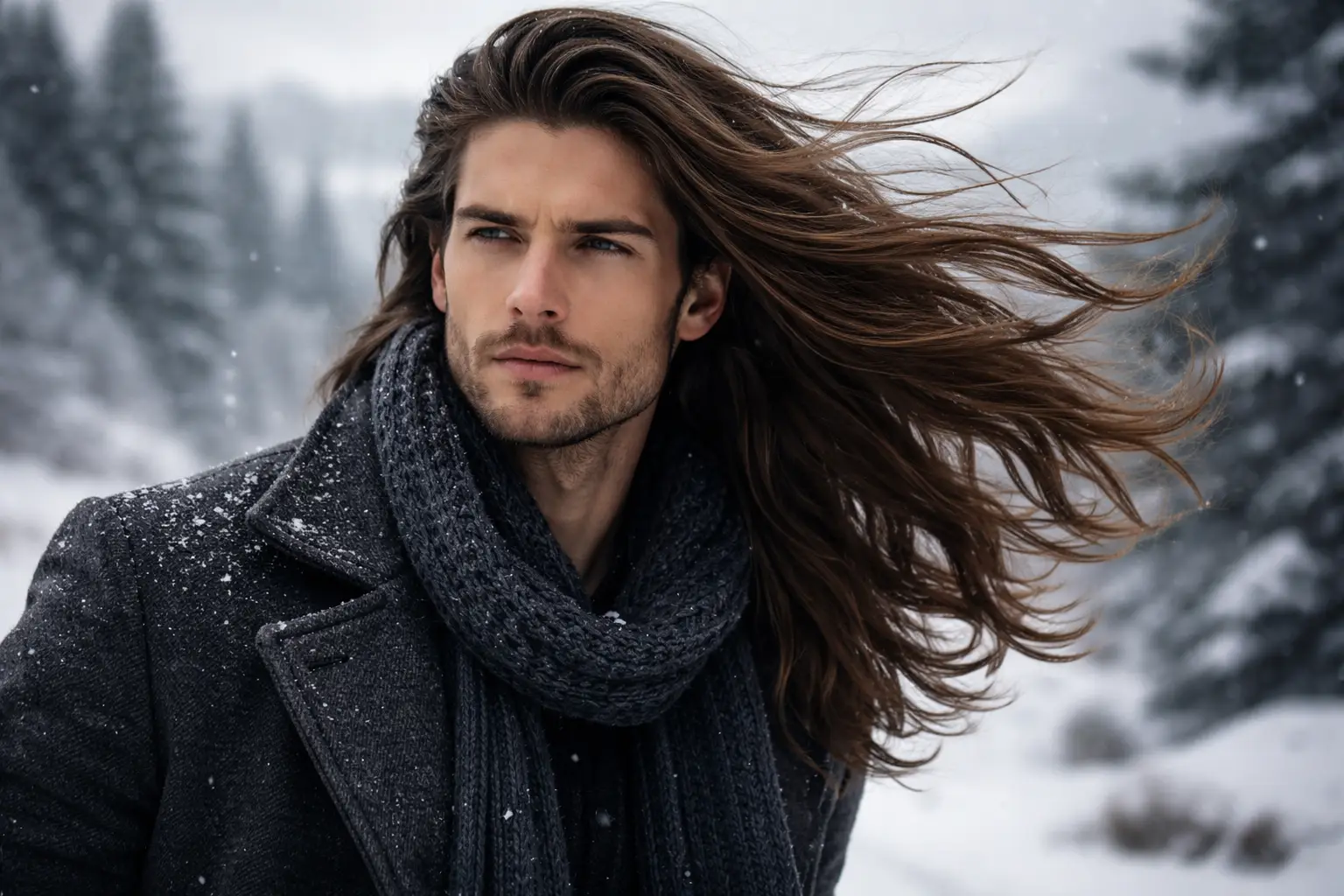 Natural Flow Hairstyle