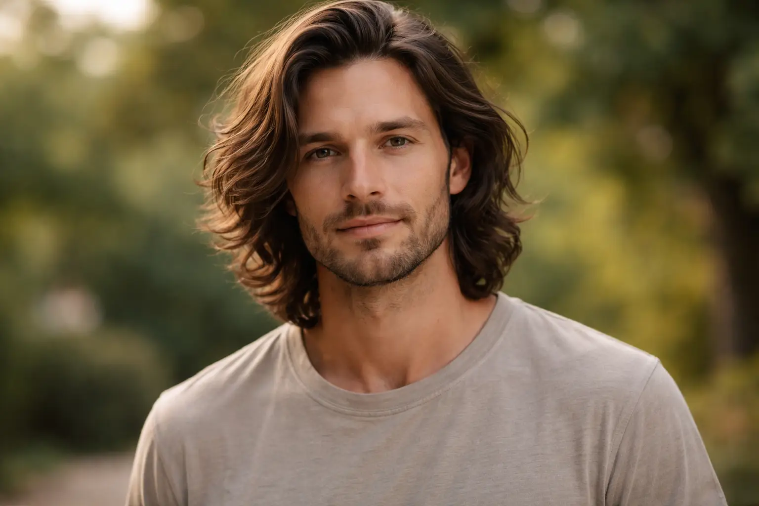 Natural Flow Shoulder Length Hair