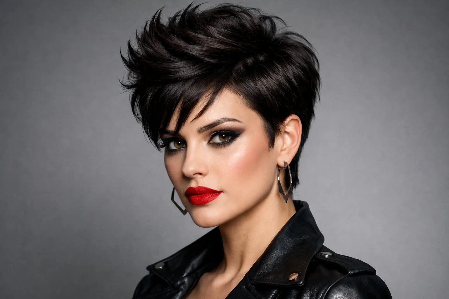 Pixie Cut with Volume