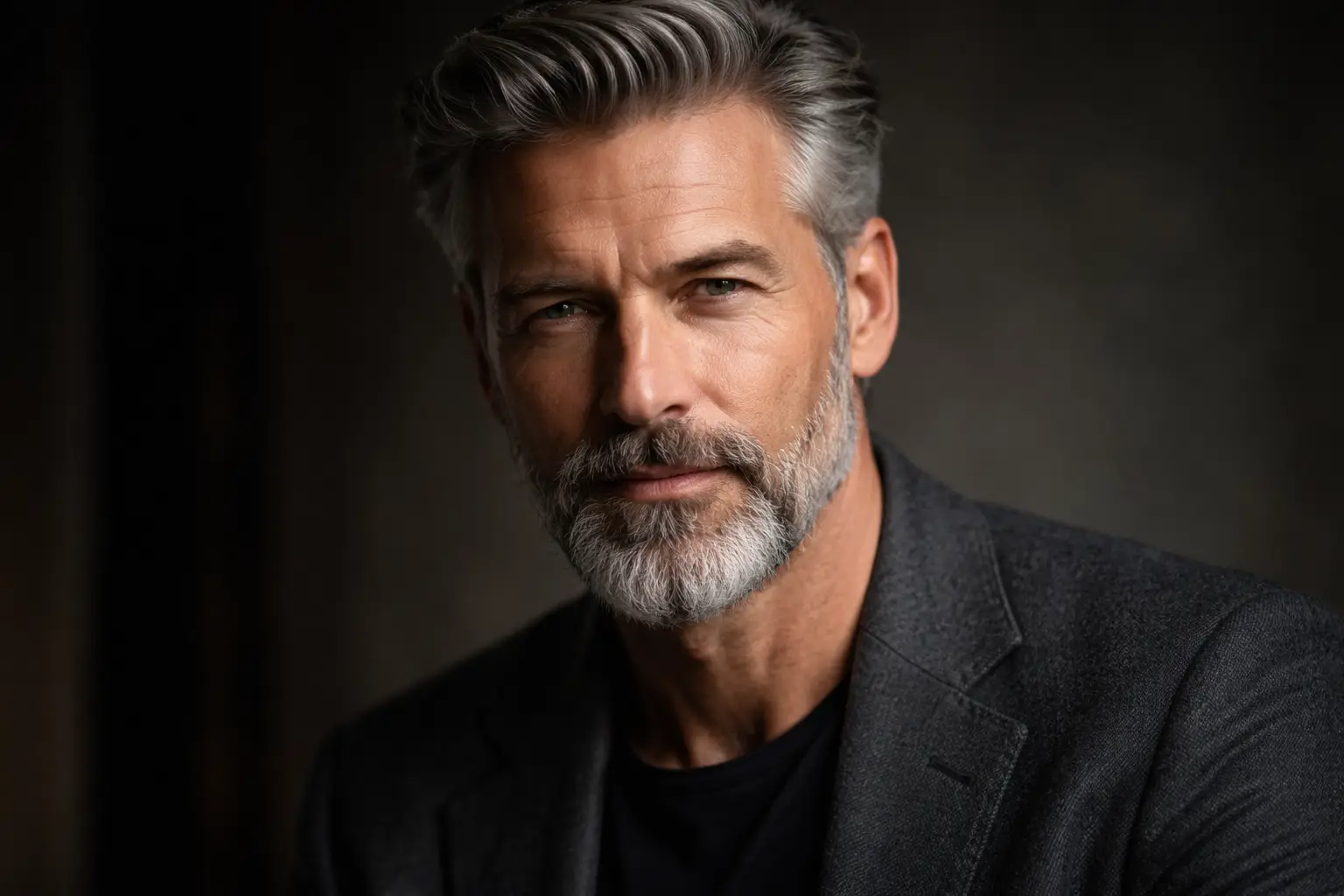 Salt and Pepper Beard Style