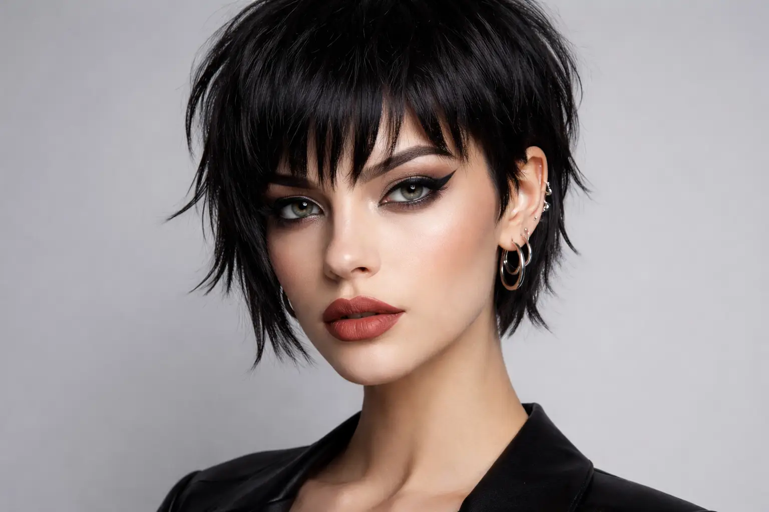 Short Hair with Fringe