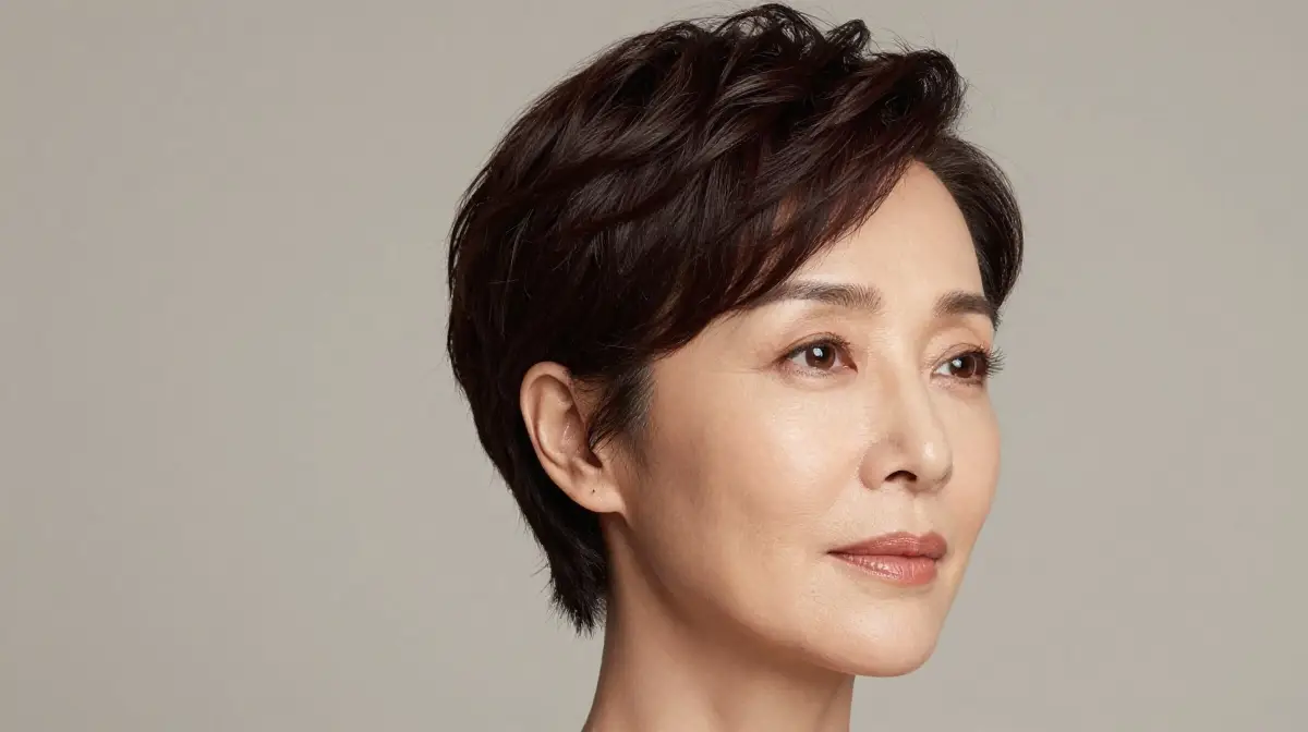 Short Hair with Side Part