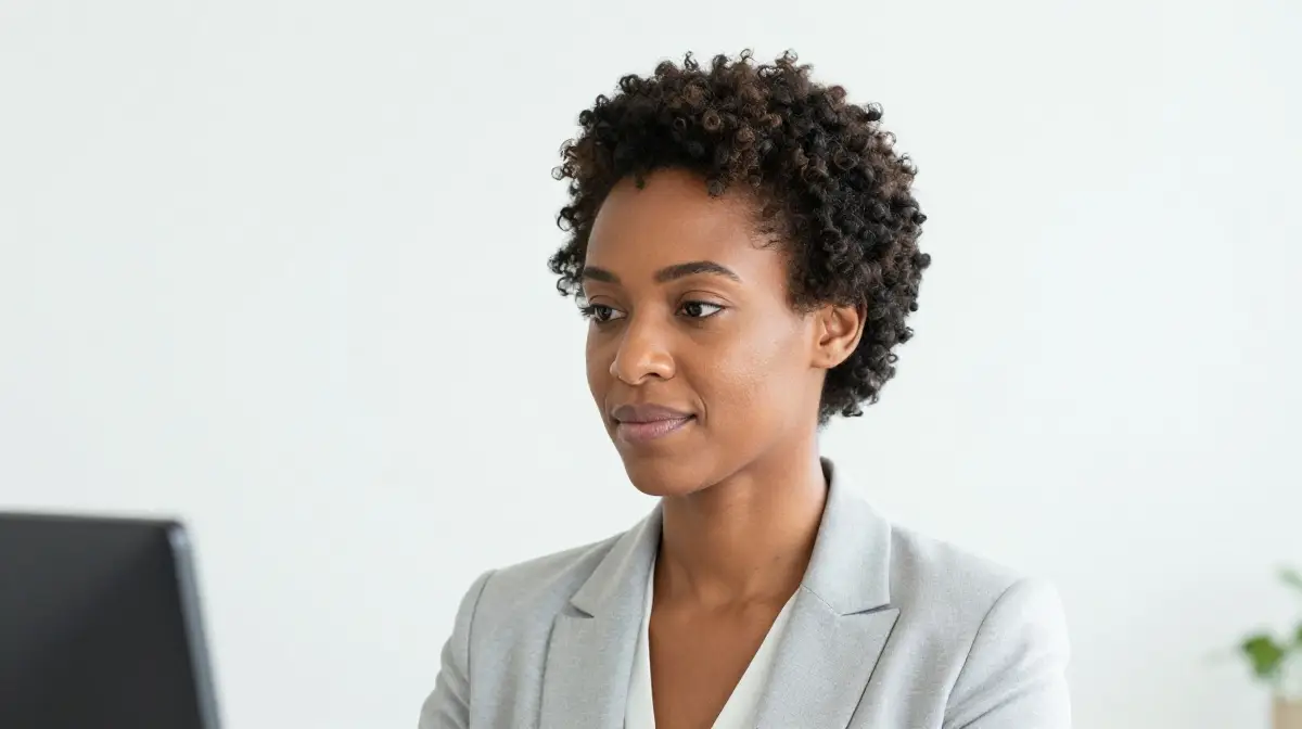 Short Natural Hair Style