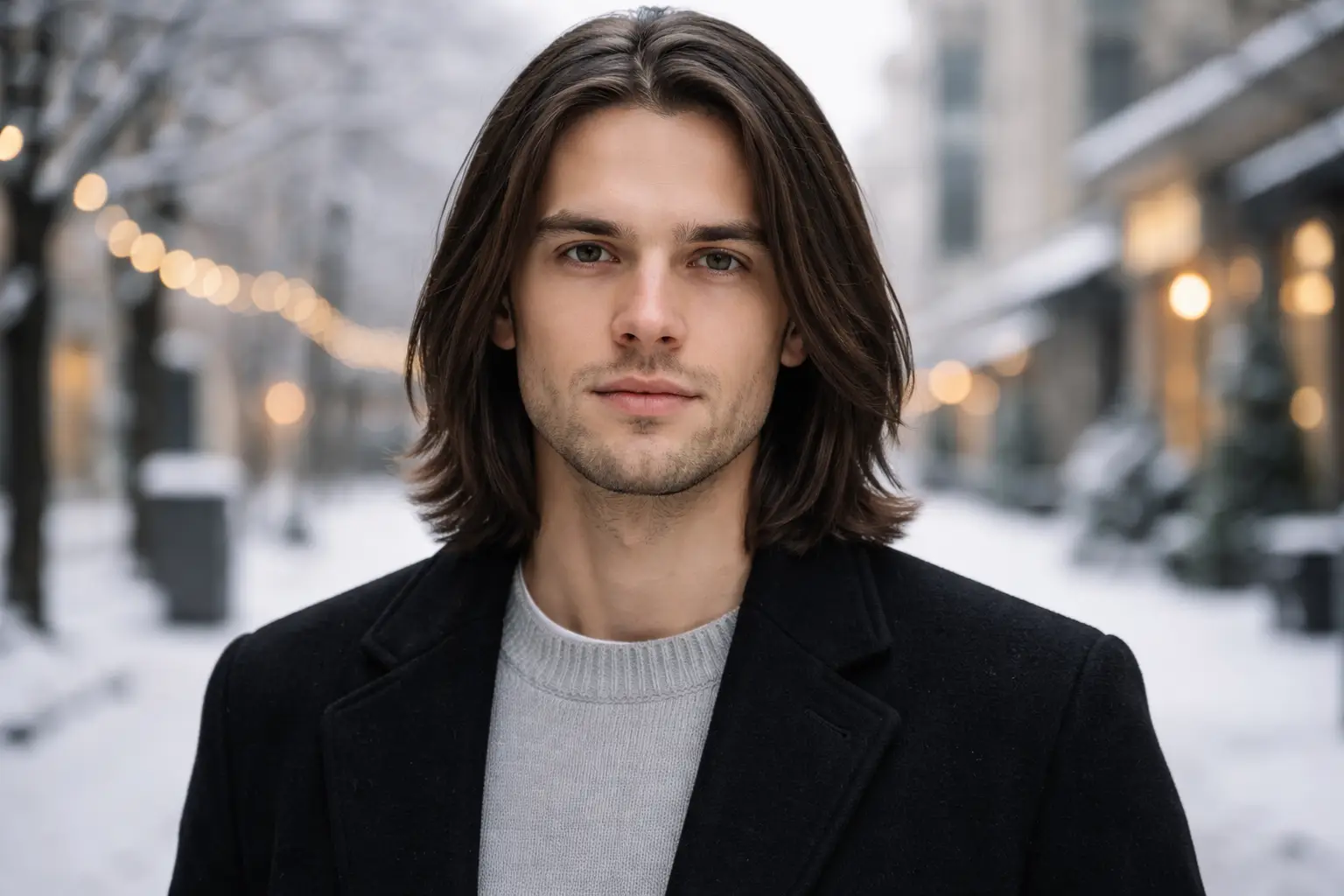 Shoulder Length Straight Hair