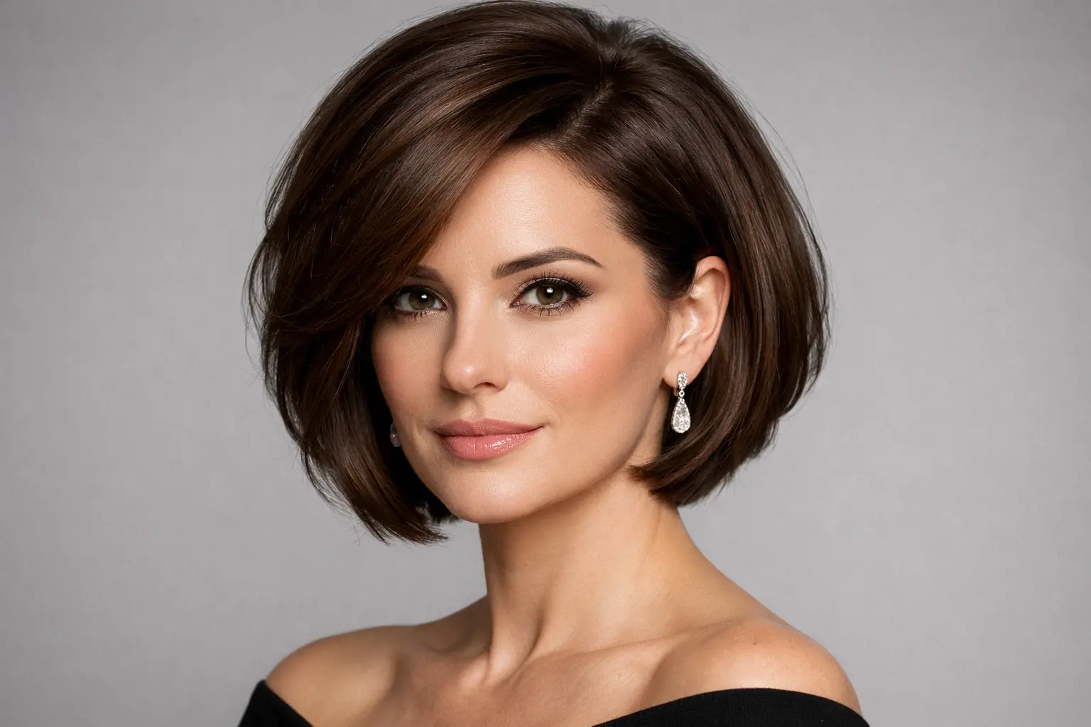 Side Part Bob for Volume