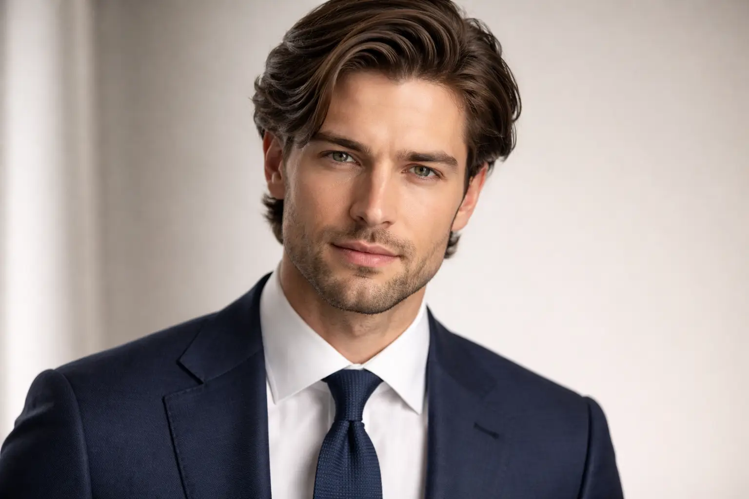 Side Part Medium Length Hair